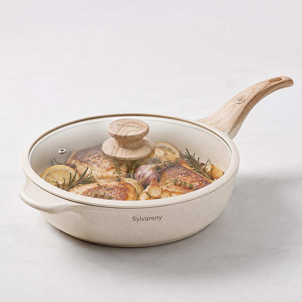 Sylvareny™ ClearView Lidded Everyday Skillet