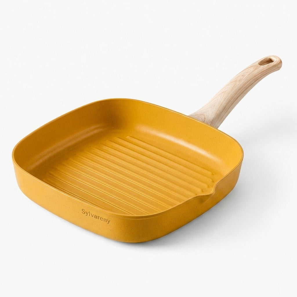 Sylvareny™ SquareSear Ridged Grill Skillet