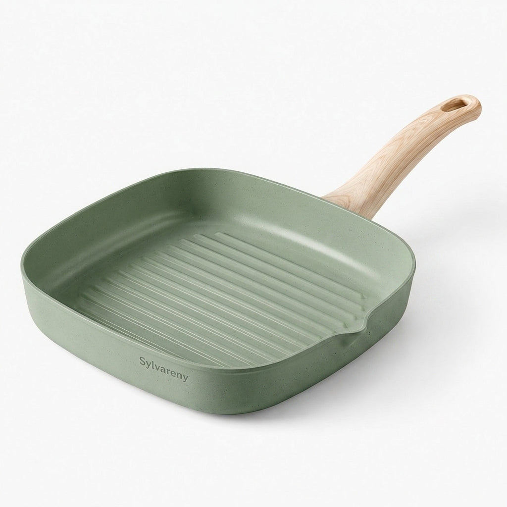 Sylvareny™ SquareSear Ridged Grill Skillet
