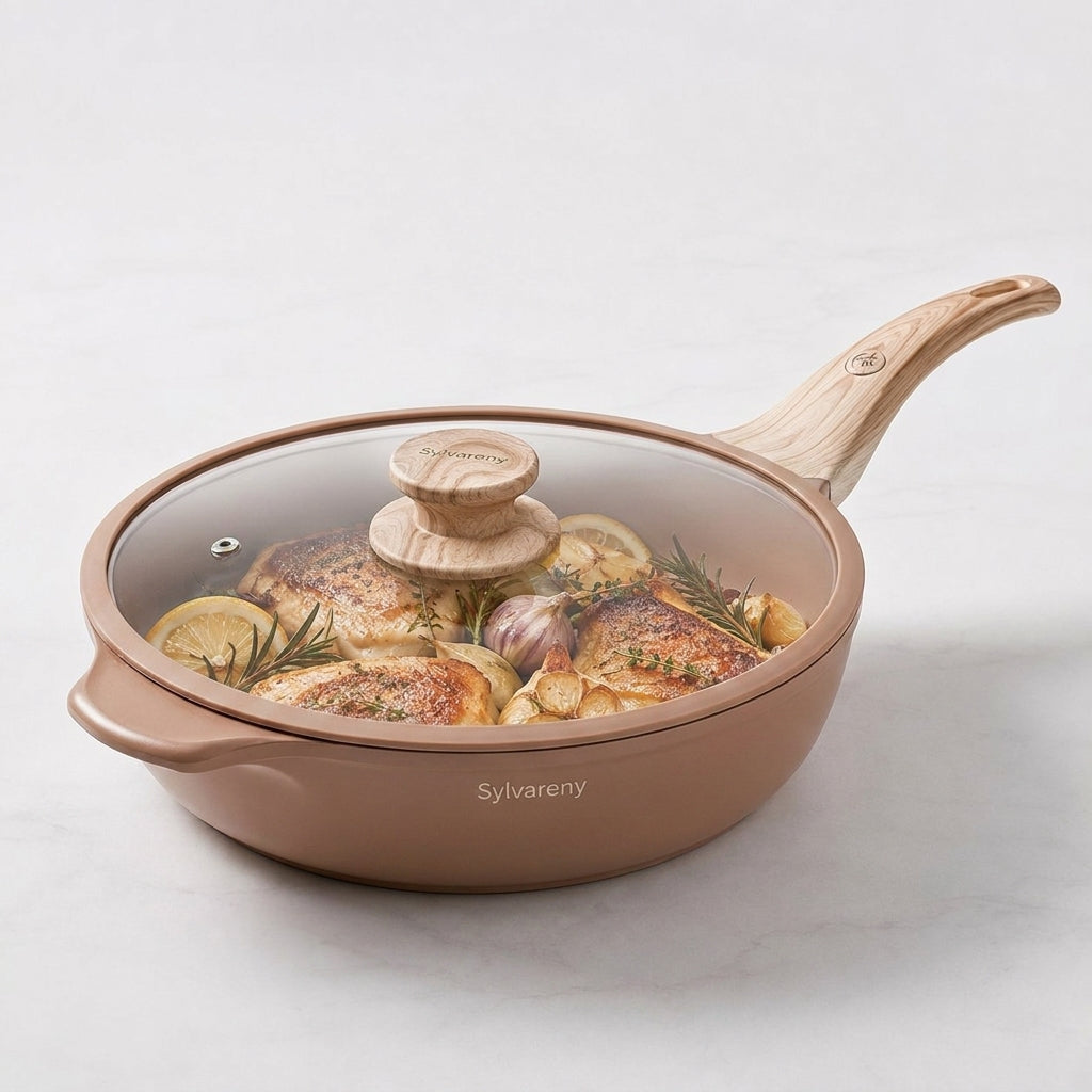 Sylvareny™ ClearView Lidded Everyday Skillet