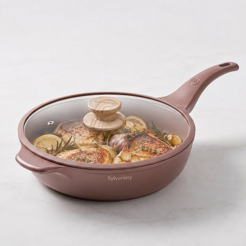 Sylvareny™ ClearView Lidded Everyday Skillet